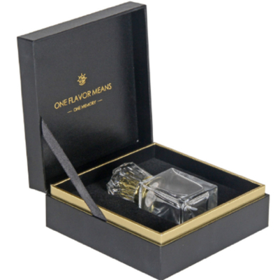 Flexo imprimant le flocage magnétique de Flip Perfume Packaging Box Velvet