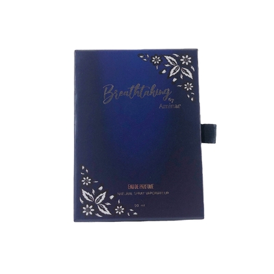 boîte de luxe de parfum de boîte-cadeau durs du carton 1000g empaquetant l'aluminium chaud UV