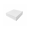 Boîte de papier plate adaptée aux besoins du client blanche de Flip Top String Ribbon Handle de boîte de cadeau de ruban de papier de boîte-cadeau durs pliables de carton