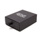 157gsm boîte à bijoux magnétique en cuir de luxe noire EVA Sponge Inlay