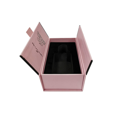 Boîte magnétique d'emballage de parfum de cadeau de fermeture de PMS avec l'ODM d'OEM de ruban