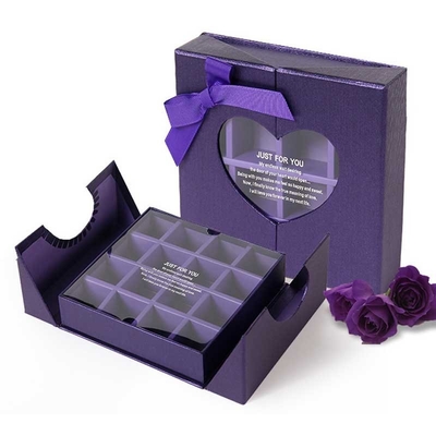 acheter Boîte-cadeau rigide de chocolat de porte de CMYK 2 empaquetant l'ODM d'OEM online manufacture