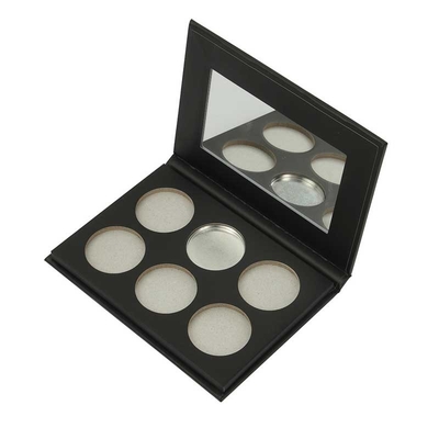 acheter caisses vides de fard à paupières de fard à paupières de 2.5mm de couleur en blanc de la palette 6 online manufacture