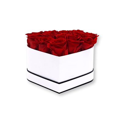 acheter La fleur de carton de fenêtre d'ANIMAL FAMILIER enferme dans une boîte des boîte-cadeau de coeur de CMYK online manufacture