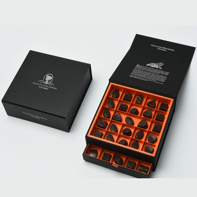 acheter Truffe de chocolat d'effet d'hologramme empaquetant glissant l'ODM d'OEM de boîte-cadeau de tiroir online manufacture