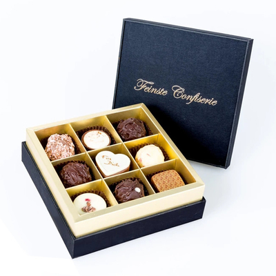 acheter boîte-cadeau du chocolat 4C empaquetant les boîtes en carton écologiques 128gsm online manufacture