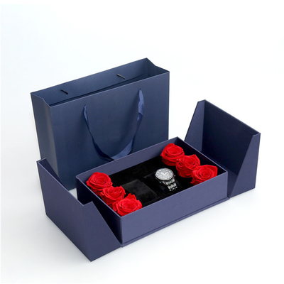 acheter Stratification métallique de boîte d'ODM Logo Magnetic Packaging Cardboard Watch online manufacture