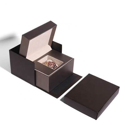 acheter le cadeau de boîte de montre de 2.5mm empaquetant les boîte-cadeau magnétiques pliants écument insertion online manufacture