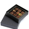 boîte-cadeau du chocolat 4C empaquetant les boîtes en carton écologiques 128gsm