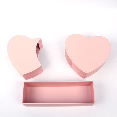 Pancific 400G a enduit la matte en forme de coeur de boîte-cadeau de carton UV