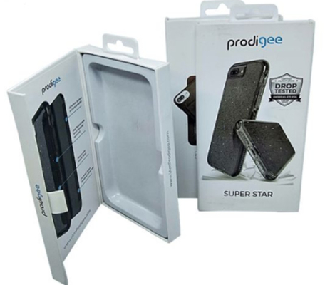 emballage de détail de cas de téléphone portable de 128gram 157gram