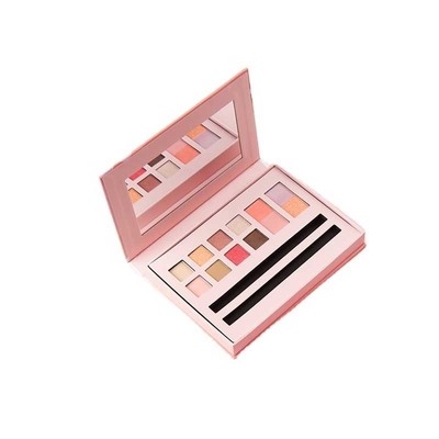 12 couleurs vides composent la palette de fard à paupières avec le miroir 183g