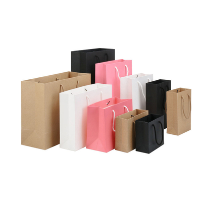 Grand CMYK plat PNTONE a réutilisé le transporteur d'achats de papier d'emballage met en sac l'impression 4C