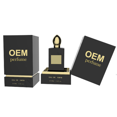 250 CDR AI ISO9001 de pdf de boîte d'emballage de parfum de feuille d'or de CCNB