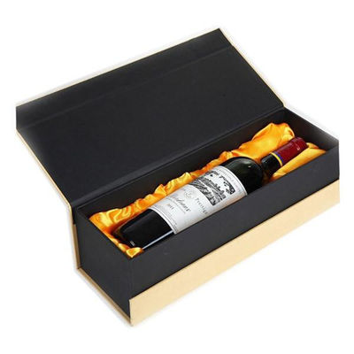 boîte-cadeau durs de boisson alcoolisée de 1500gsm 1800gsm empaquetant le vernissage