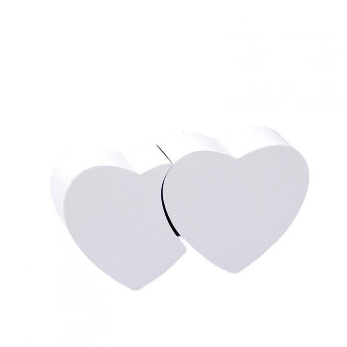 Pancific 400G a enduit la matte en forme de coeur de boîte-cadeau de carton UV 1