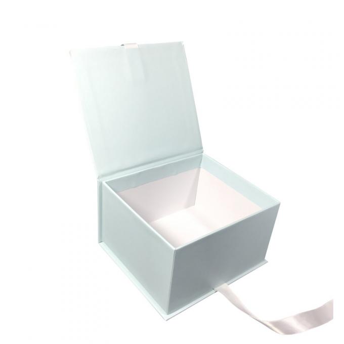 Le ruban magnétique 120-400G d'ODM Flip Top Gift Box With d'OEM a enduit 1