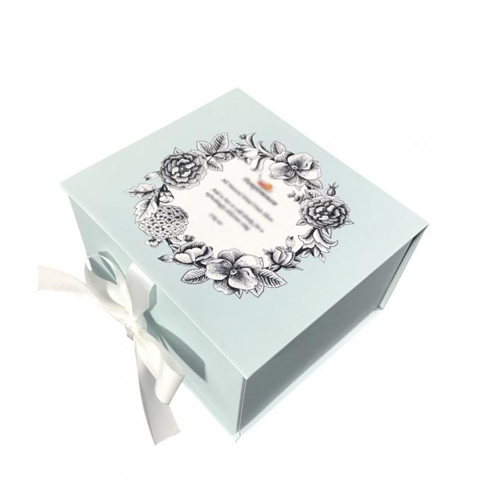 Le ruban magnétique 120-400G d'ODM Flip Top Gift Box With d'OEM a enduit 0
