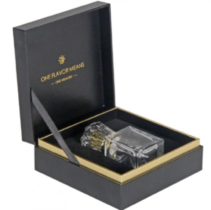 Flexo imprimant le flocage magnétique de Flip Perfume Packaging Box Velvet 0
