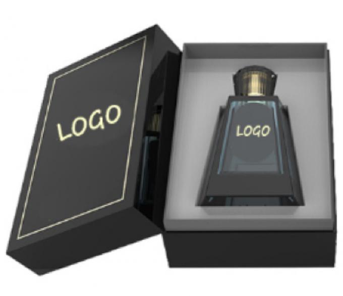 Le laser de Pantone a coupé les boîte-cadeau de empaquetage cosmétiques de parfum avec des couvercles 1mm 1.5mm 1