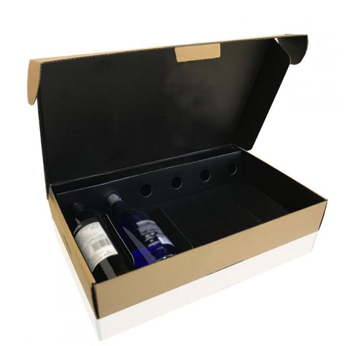 Le parfum vide de carton magnétique de PMC enferme dans une boîte l'insertion de velours d'insertion d'EPE 0