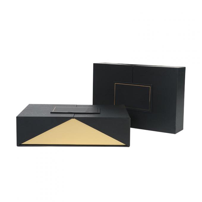 Boîte-cadeau magnétique se pliant de empaquetage 35*35*35cm de double extension de fantaisie de cil 1