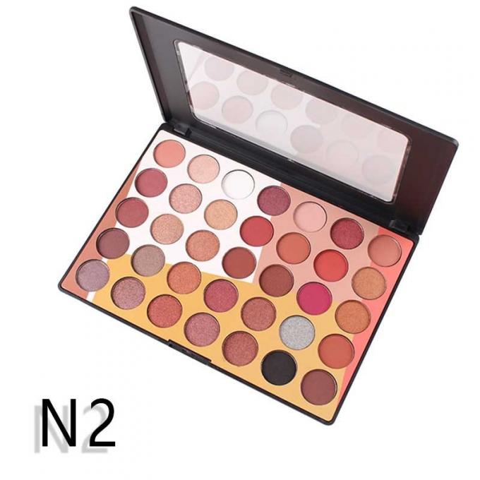 Palette vide de fard à paupières de Pantone avec l'impression en soie de miroir 2