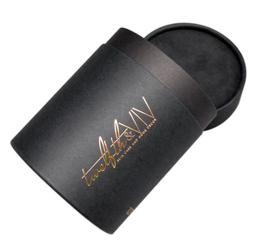 bouteille de parfum de 3mm empaquetant les boîtes en carton rondes avec les couvercles 10ml 30ml 0