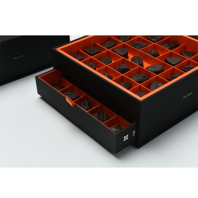 Truffe de chocolat d'effet d'hologramme empaquetant glissant l'ODM d'OEM de boîte-cadeau de tiroir 0