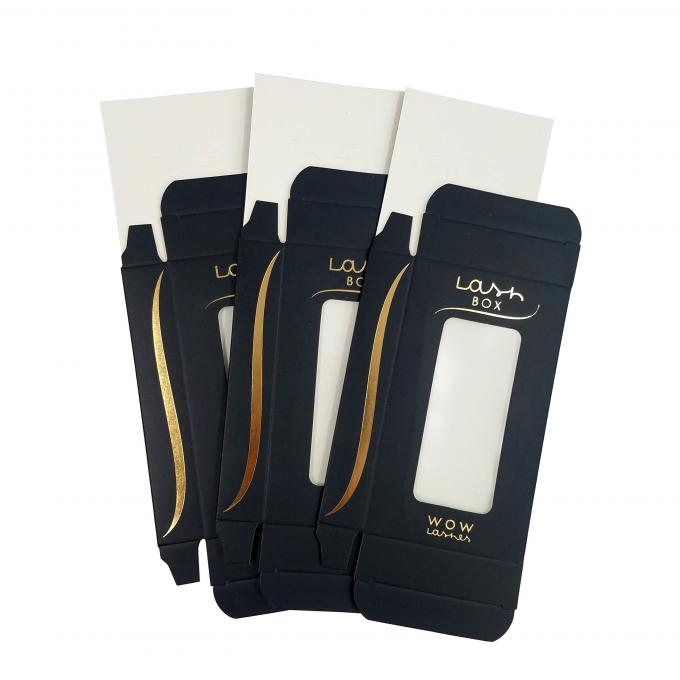 Estampillage chaud magnétique de la boîte UVI de petit cil plat de cadeau de Pantone 0