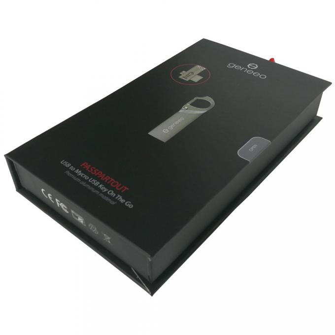ODM Tuck Top Cardboard Boxes Electronics d'OEM empaquetant Matte Lamination 2