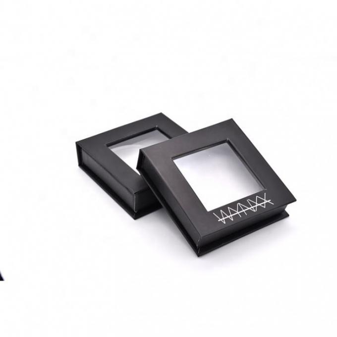 Revêtement aqueux de boîte magnétique de cil de fenêtre de carton de CMYK 3d 1