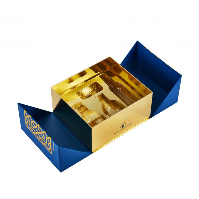 Boîte-cadeau cosmétique de carton dur de couleur de Panton empaquetant EVA Inside 1